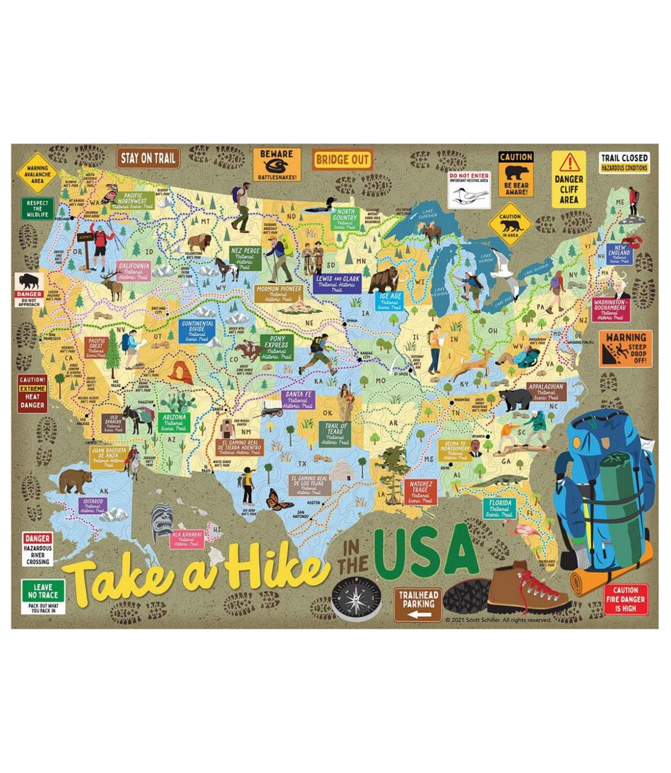 Take A Hike Puzzle, 500 Pieces