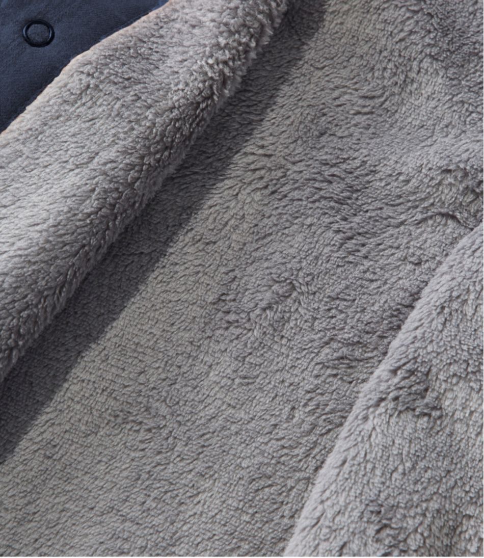 Men's Katahdin Performance Flannel Shirt-Jacket, Hi-Pile Fleece-Lined Solid