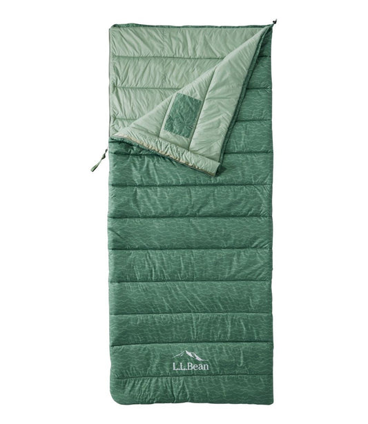 Adults' Puffer Sleeping Bag, 40° Print