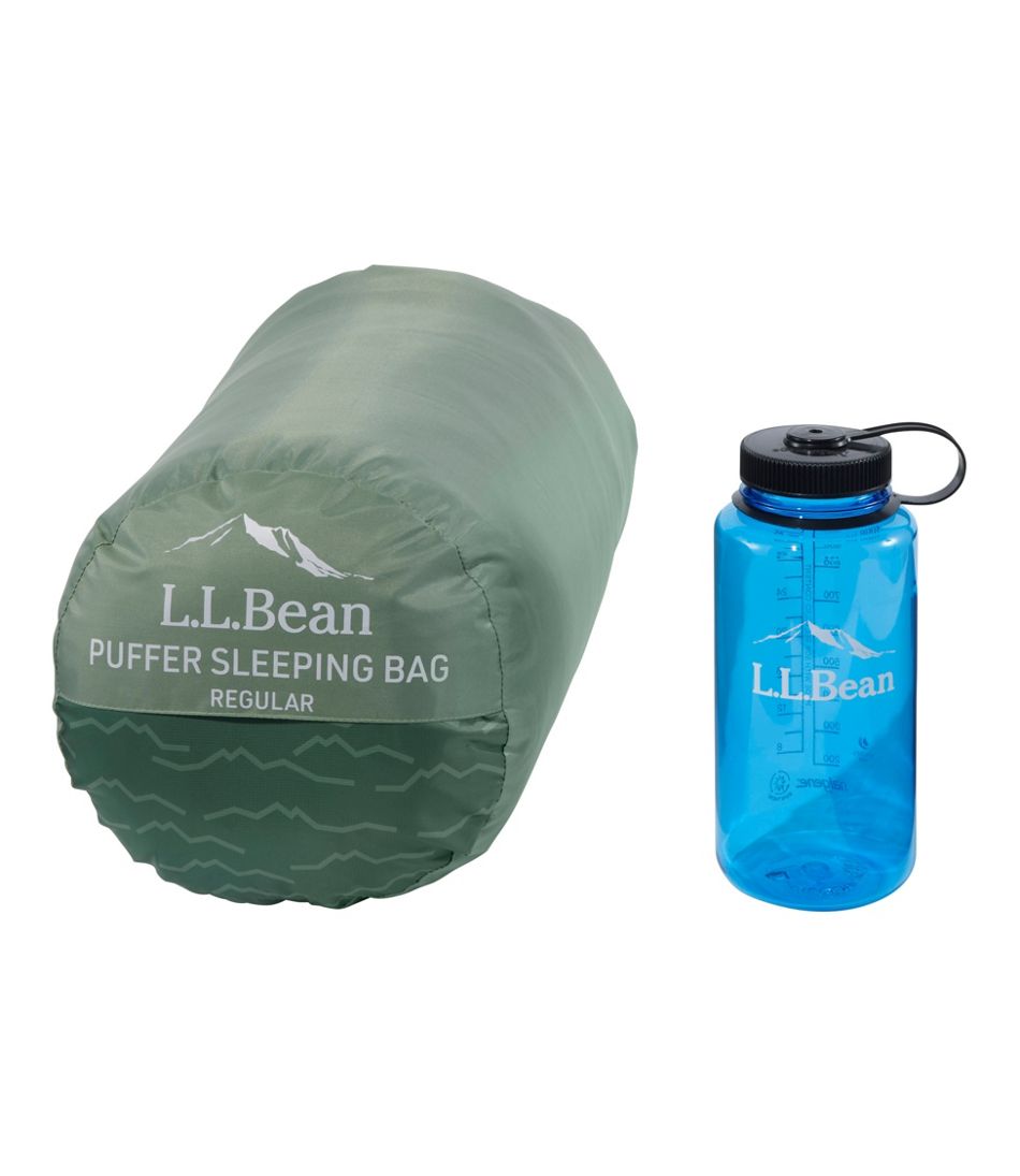 Adults' Puffer Sleeping Bag, 40° Print
