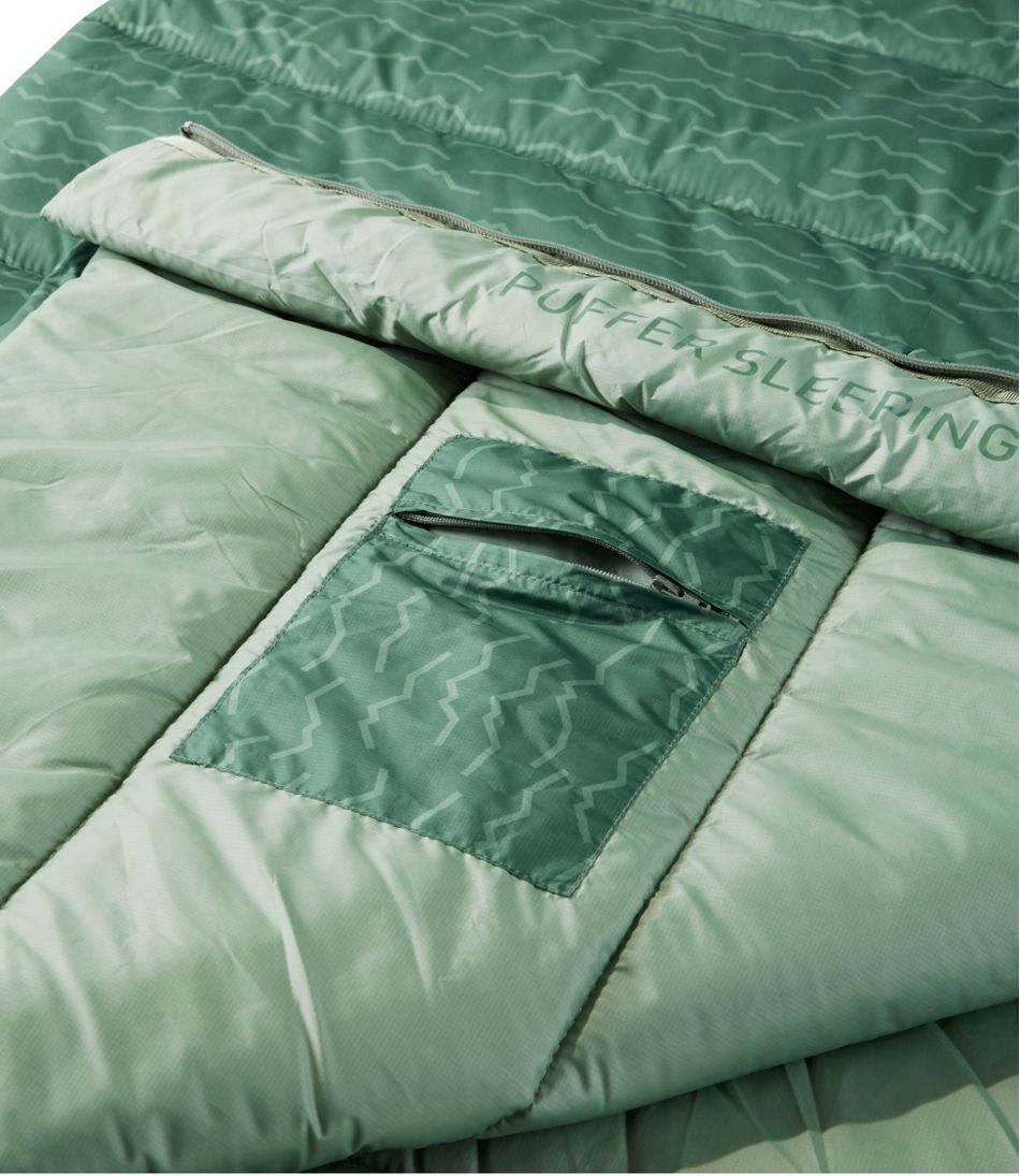 Adults' Puffer Sleeping Bag, 40° Print