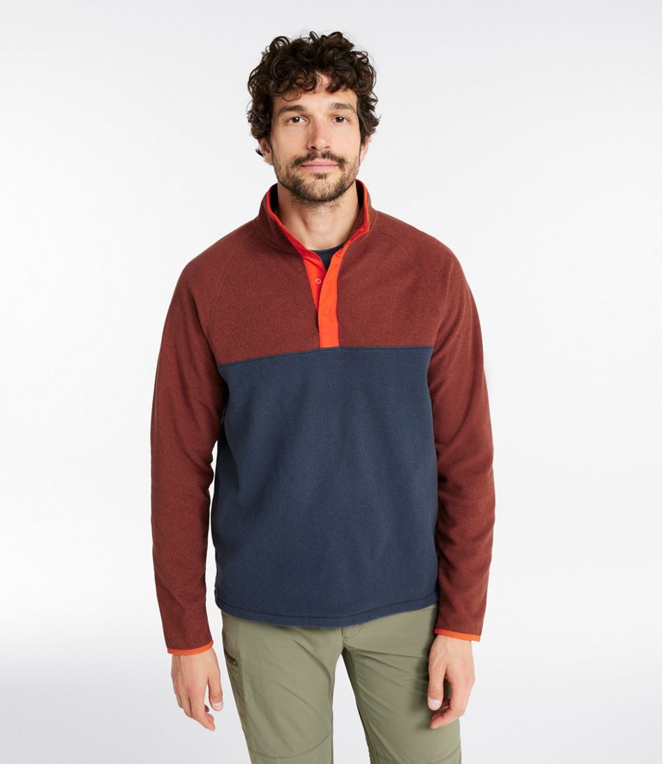 Men's All Season Access Fleece Pullover, Colorblock
