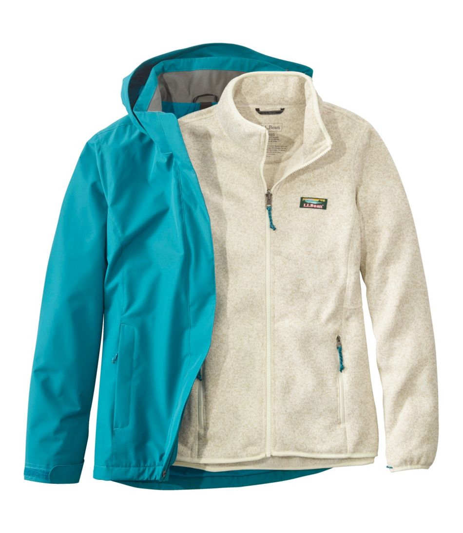 Women's Sweater Fleece 3-in-1 Jacket